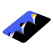 Kreuzfahrtschiffe Vintage Poster Ocean Liner Magnet (Linke Seite)