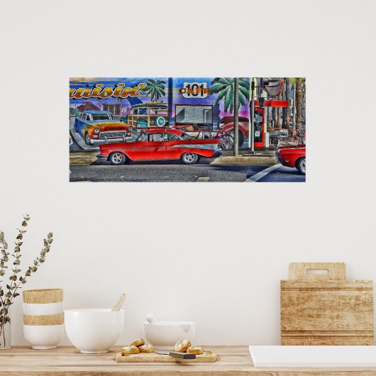 Kreuzfahrtstraße 101 poster (Küche)