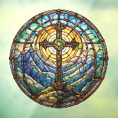 Kreuzfensterklammer Fensteraufkleber (Blatt 3)