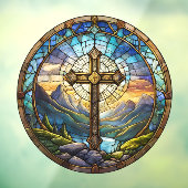 Kreuzfensterklammer Fensteraufkleber (Blatt 3)