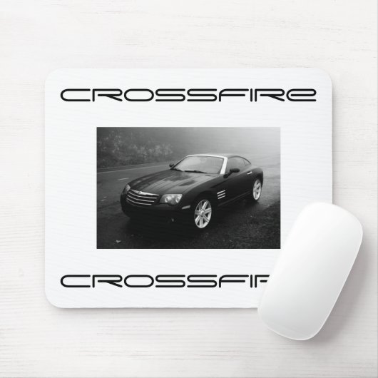 Kreuzfeuer-Mausunterlage Mousepad (Mit Mouse)