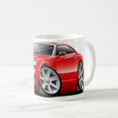 Kreuzfeuer-Rot-Auto Kaffeetasse (VorderseiteRechts)