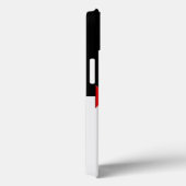 Kreuzflagge der mittelalterlichen Ritter Templar Case-Mate iPhone Hülle (Rückseite / Rechts)