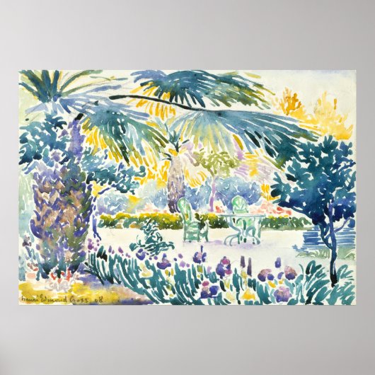 Kreuzgarten des Malers von Saint Clair Poster (Vorne)