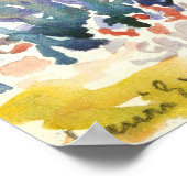 Kreuzgarten des Malers von Saint Clair Poster (Ecke)