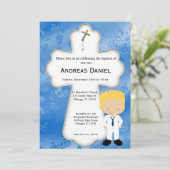 Kreuzheiliger Kommunion Einladung (Stehend Vorderseite)