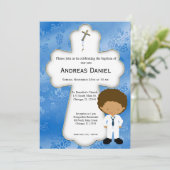 Kreuzheiliger Kommunion Einladung (Stehend Vorderseite)