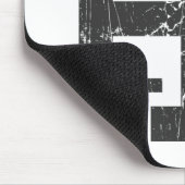 Kreuzheiliges Landgrundes-Symbol Jerusalem P Mousepad (Ecke)