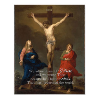 Kreuzigung Christi 11x14 Druck