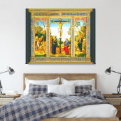 Kreuzigung der Renaissance durch Christus Leinwanddruck (Insitu (Schlafzimmer))