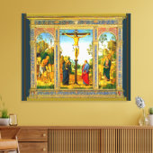 Kreuzigung der Renaissance durch Christus Leinwanddruck (Insitu (Wohnzimmer))