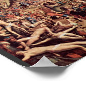 Kreuzigung der zehntausend auf dem Ararat-Berg Poster (Ecke)