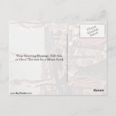 Kreuzigung durch Antonello Da Messina Postkarte (Rückseite)