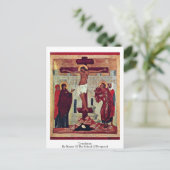 Kreuzigung durch den Kapitän der Schule von Novgor Postkarte (Stehend Vorderseite)