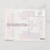 Kreuzigung durch den Kapitän der Schule von Novgor Postkarte (Rückseite)