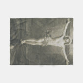 Kreuzigung Jesu Christi Fleecedecke (Vorderseite (Horizontal))