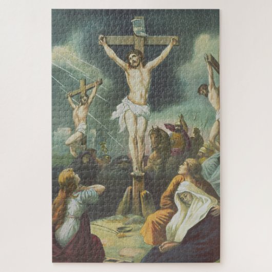 Kreuzigung Jesu Christi Puzzle (Vertikal)