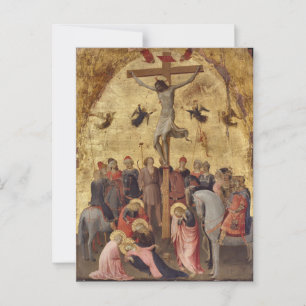Kreuzigung Jesu durch Fra Angelico Postkarte