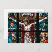 Kreuzigung Jesu Postkarte (Vorne/Hinten)
