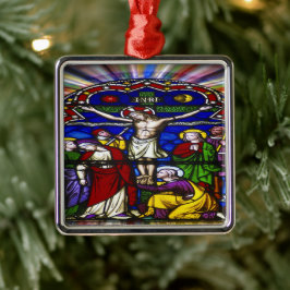 Kreuzigung Jesus Ornament Aus Metall