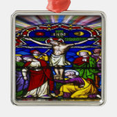 Kreuzigung Jesus Ornament Aus Metall (Vorne)