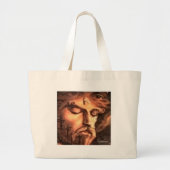 Kreuzigung Jumbo Stoffbeutel (Vorne)