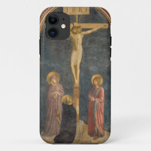 Kreuzigung mit der Jungfrau, SS. John das Evangeli iPhone 11 Hülle