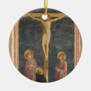 Kreuzigung mit der Jungfrau, SS. John das Evangeli Keramikornament