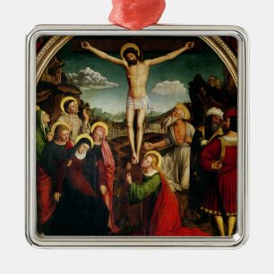 Kreuzigung Ornament Aus Metall