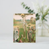 Kreuzigung Postkarte (Stehend Vorderseite)