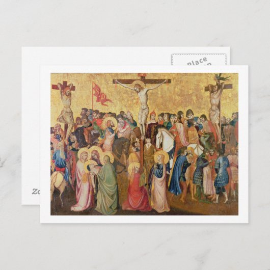 Kreuzigung Postkarte (Vorne/Hinten)