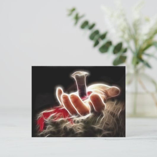 Kreuzigung Postkarte (Stehend Vorderseite)