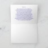 Kreuzigung von Christus mit dem Heiliger Geist, Karte (Innenseite)