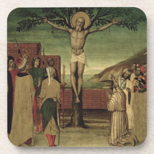 Kreuzigung von St Andrew Getränkeuntersetzer