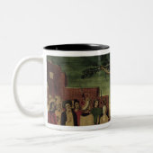 Kreuzigung von St Andrew Zweifarbige Tasse (Links)
