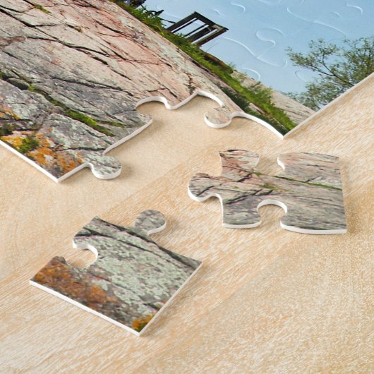 Kreuzinsel-Leuchtturm, New- Yorkpuzzlespiel Puzzle (Seite)