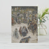 Kreuzion Seen from the Cross James Tissot Einladung (Stehend Vorderseite)