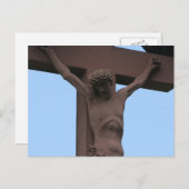 Kreuzjesus Postkarte (Vorne/Hinten)