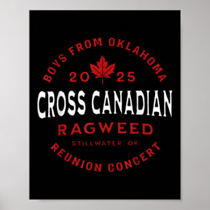Kreuzkanadisches Ragweed-Konzert 2025 Poster