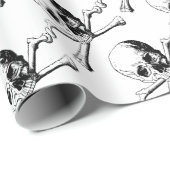 Kreuzknochen Geschenkpapier (Rolleneckpunkt)