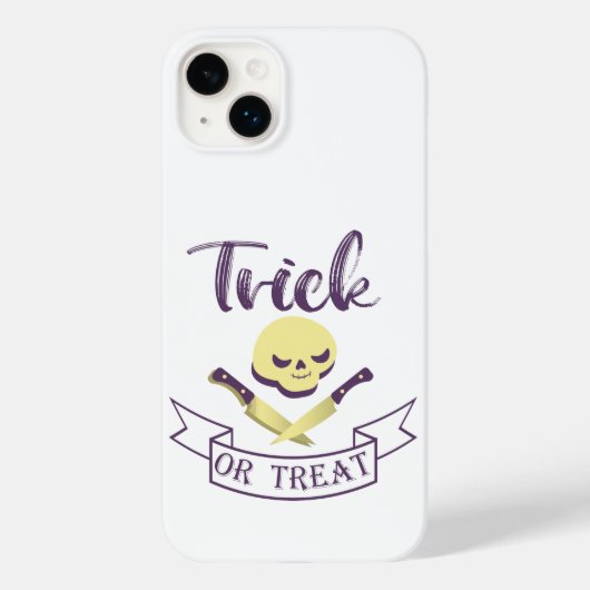 Kreuzknochen Halloween Band T Case-Mate iPhone Hülle (Rückseite)