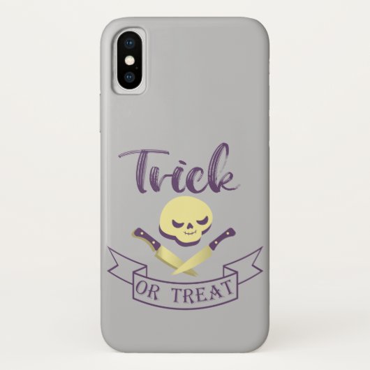 Kreuzknochen Halloween Band T Case-Mate iPhone Hülle (Rückseite)