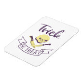 Kreuzknochen Halloween Band T Magnet (Linke Seite)
