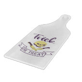 Kreuzknochen Halloween Band T Schneidebrett (Ecke)