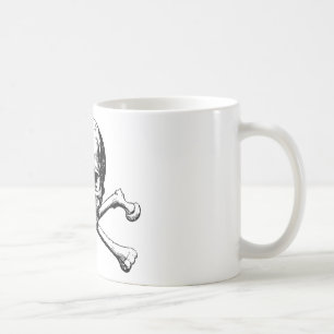 Kreuzknochen Kaffeetasse