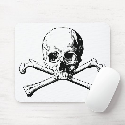 Kreuzknochen Mousepad (Mit Mouse)
