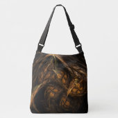 Kreuzkörper der Abstrakten Art der Mutter Erde Tragetaschen Mit Langen Trägern (Vorderseite)