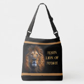 Kreuzkörper Tote Tasche Jesus Christus Löwe Judah (Vorderseite)