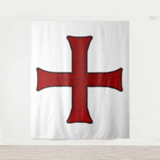 Kreuzkreuz Wandteppich (Vorderseite)