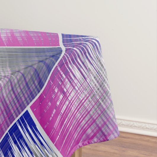 Kreuzlinien Tischdecke (Beispiel)